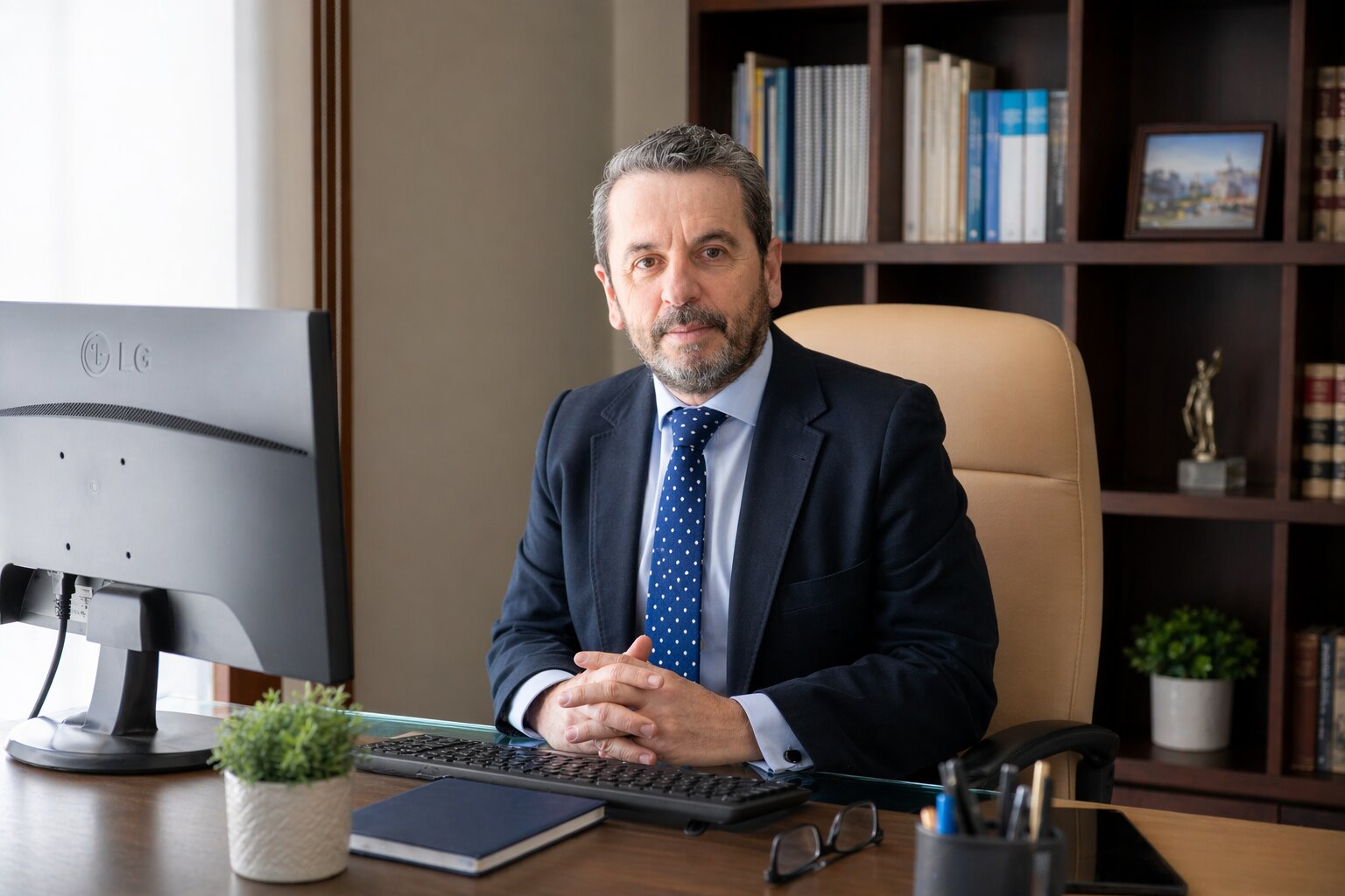 Francisco López Vera, quien le va a atender